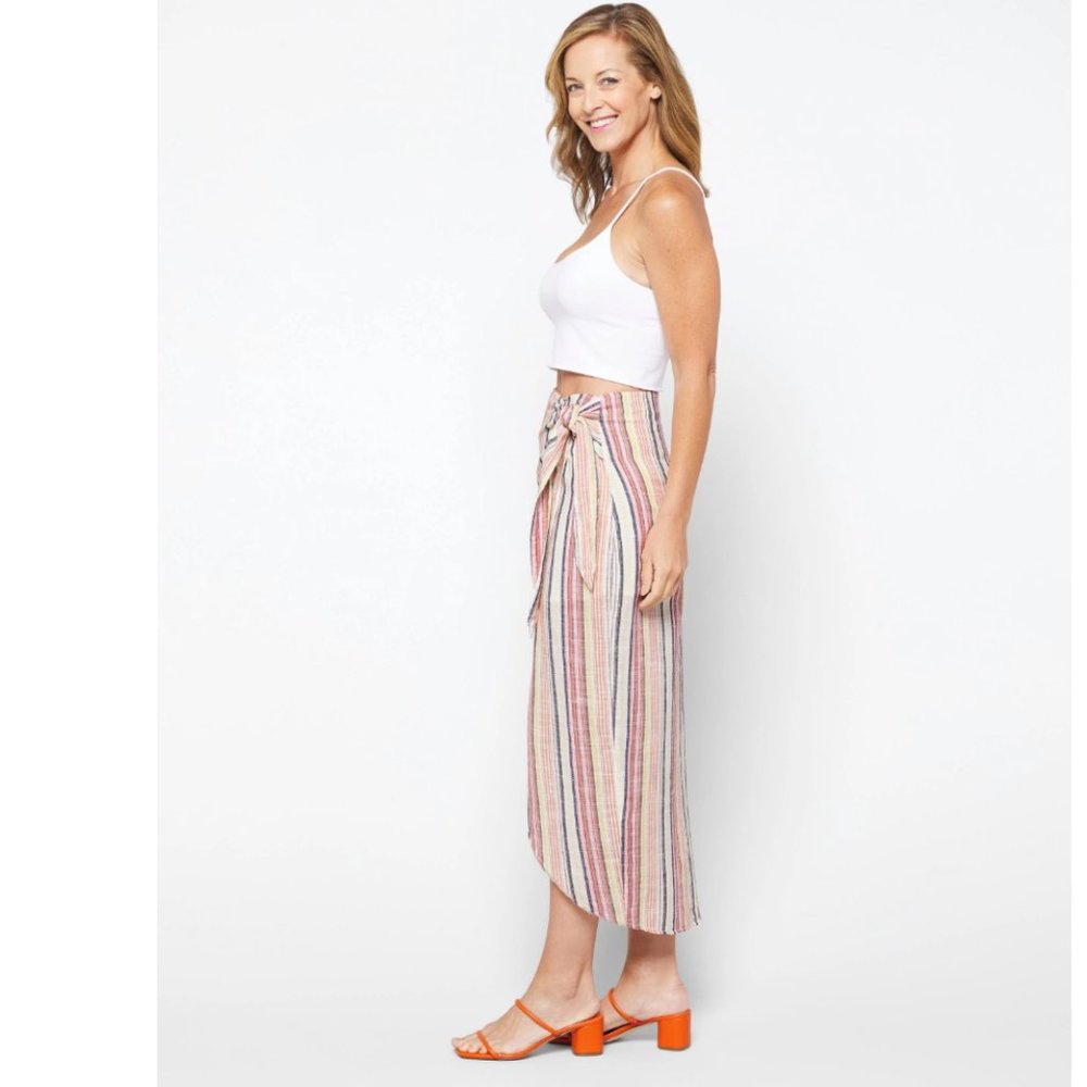 Free People Aubrey Sarong Skirt in Multi Combo - Picture 5 of 9